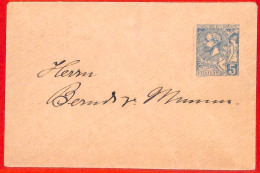 Aa1019 - MONACO - Postal History -   POSTAL STATIONERY COVER - Postwaardestukken