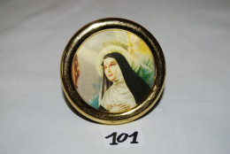 C101 Sainte Marie Sous Cadre - Objet De Dévotion - Arte Religiosa