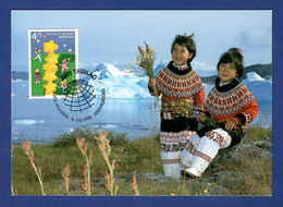 Dänemark-Grönland  2000  Mi.Nr. 355 , EUROPA CEPT Kinder Bauen Sternenturm - Maximum Card - Tasiilaq 9. Maj 2000 - Cartoline Maximum