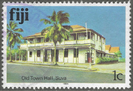 Fiji. 1979 Architecture. 1c Used. 1994 Date Imprint. SG 580A - Fidji (1970-...)