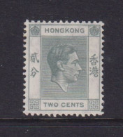 HONG KONG  -  1938-52 George VI Multiple Script CA 2c Hinged Mint - Ongebruikt
