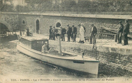 PARIS   " La Mouette " CANOT AUTOMOBILE Prefecture De Police - Straßenhandel Und Kleingewerbe