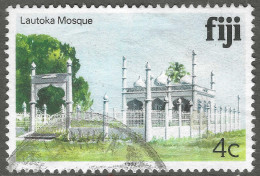 Fiji. 1979 Architecture. 4c Used. 1993 Date Imprint. SG 582A - Fidji (1970-...)