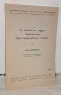 La Notation Des Langues Négro-agricaines Signes Typographiques à Utiliser - Sciences