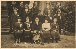 Bully * Carte Photo 1922 * La Classe , Les Conscrits - Andere & Zonder Classificatie