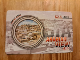 Prepaid Phonecard Germany, Arabian View - Cellulari, Carte Prepagate E Ricariche