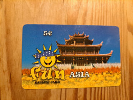 Prepaid Phonecard Germany, Fun - Asia - [2] Prepaid