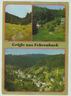 MBK Grüße Aus Fehrenbach. Erholungsort. Im Eselsgrund. Übersicht. 1986. Postalisch Versendet. Siehe 3 Scans - Hildburghausen