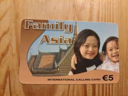 Prepaid Phonecard Germany, Family Asia - [2] Prepaid