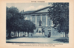 FRANCE - Chambery - Palais De Justice Et Monument Du Président Antoine Favre - Carte Postale Ancienne - Chambery