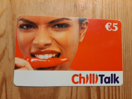 Prepaid Phonecard Germany, Chilli Talk - Woman - Cellulari, Carte Prepagate E Ricariche