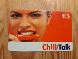 Prepaid Phonecard Germany, Chilli Talk - Woman - [2] Prepaid