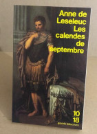 Les Calendes De Septembre - Novelas Negras