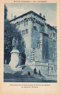 FRANCE - Chambery - Monument Des Frères Joseph Et Xavier De Maistre Et Entrée Du Château - Carte Postale Ancienne - Chambery