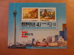 1978	Mongolia Canada  (F69) - Mongolie