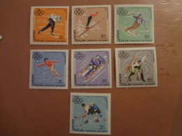1972	Mongolia Winter Olympic Sport Hockey  (F69) - Mongolie