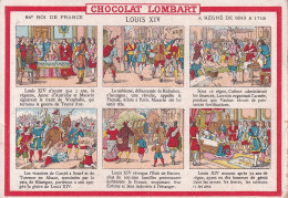 CHROMO(CHOCOLAT LOMBART) LOUIS 14 - Lombart