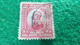 YOGUSLAVYA-    1919-1940  5  DİN. - Used Stamps