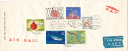 Japan Cover Sent To Germany 1966 With More Topic Stamps - Storia Postale