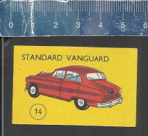 STANDARD VANGUARD (CLASSIC CARS VOITURES AUTOS VETERAN OLDTIMERS) MATCHBOX LABEL MADE FINLAND - Zündholzschachteletiketten