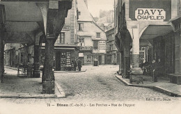 FRANCE - Dinan - Les Porches - Rue De L'Apport - Carte Postale Ancienne - Dinan