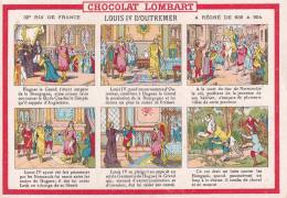 CHROMO(CHOCOLAT LOMBART) LOUIS 4 - Lombart