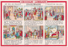 CHROMO(CHOCOLAT LOMBART) CHARLEMAGNE - Lombart