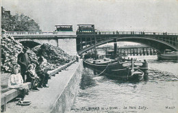 PARIS   ( Berges De La Seine  )  PONT SULLY - La Seine Et Ses Bords