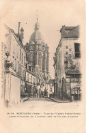 FRANCE - Mortagne - Tour De L'église Notre-Dame Avant L'incendie - Carte Postale Ancienne - Mortagne Au Perche