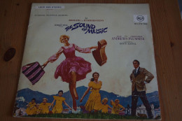 THE SOUND OF MUSIC JULIE ANDREWS CHRISTOPHER ¨PLUMER LP AMERICAIN 1965 DU FILM VALEUR + STEREO DE LUXE - Filmmusik