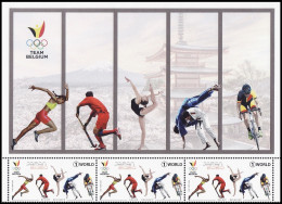 F5017**(3 Timbres/Zegels) - Jeux Olympiques/Olympische Spelen/Olympische Spiele/Olympic Games - Japon / Japan - MONDE - Zomer 2020: Tokio