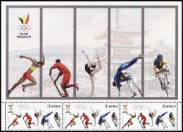 F5017**(3 Timbres/Zegels) - Jeux Olympiques/Olympische Spelen/Olympische Spiele/Olympic Games - Japon / Japan - MONDE - Verano 2020 : Tokio