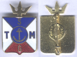 Insigne De La Société Générale Des Transports Maritimes - Marinera