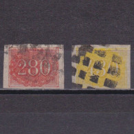 BRAZIL 1861, Sc# 39-40, CV $270, Used - Usados