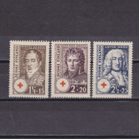 FINLAND 1936, Sc# B21-B25, Semi-Postal, Famous People, MH - Unused Stamps