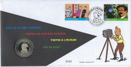 Belgie - Belgique Numisletter  4170 - Kuifje Op Het Scherm - Numisletters