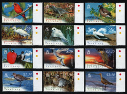 BIOT 2004 - Mi-Nr. 340-351 ** - MNH - Vögel / Birds (I) - Britisches Territorium Im Indischen Ozean