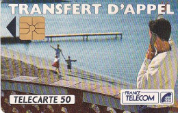 F275c - 08/1992 - TRANSFERT D'APPEL " Plage " - 50 GEM (Afnor) (1A) - 1992
