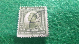 YOGUSLAVYA-    1919-1940  50 PA    USED - Usati