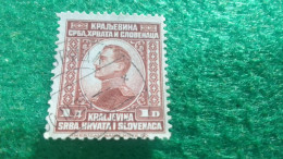 YOGUSLAVYA-    1919-1940    1  DİN.    USED - Gebraucht