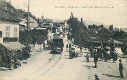 AIN  GEX Route De La Faucille Station Du Tramway - Gex