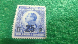 YOGUSLAVYA-    1919-1940    3  DİN.    USED - Gebraucht