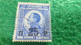 YOGUSLAVYA-    1919-1940    3  DİN.    USED - Usati