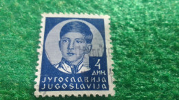 YOGUSLAVYA-    1930-1940   3.50  DİN.    USED - Oblitérés