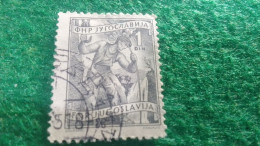 YOGUSLAVYA-    1950-1960   1  DİN.    USED - Usati