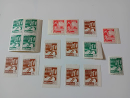 LOTTO MARCHE DA BOLLO PRO EMIGRANTI SOCIETA DANTE ALIGHIERI- NUOVI NON LINGUELLATI - Revenue Stamps