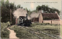 CPA  - SELECTION - GUINES  -  Entrée Du Train De Calais. En Gare De Guines - Guines