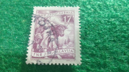 YOGUSLAVYA-    1950-1960  17  DİN.    USED - Used Stamps