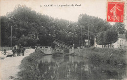 Claye * Le Pont Levis Du Canal * Péniche Batellerie Halage - Claye Souilly