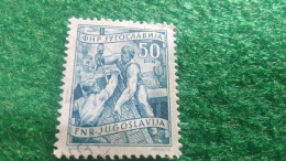 YOGUSLAVYA-    1950-1960  50  DİN.    USED - Used Stamps